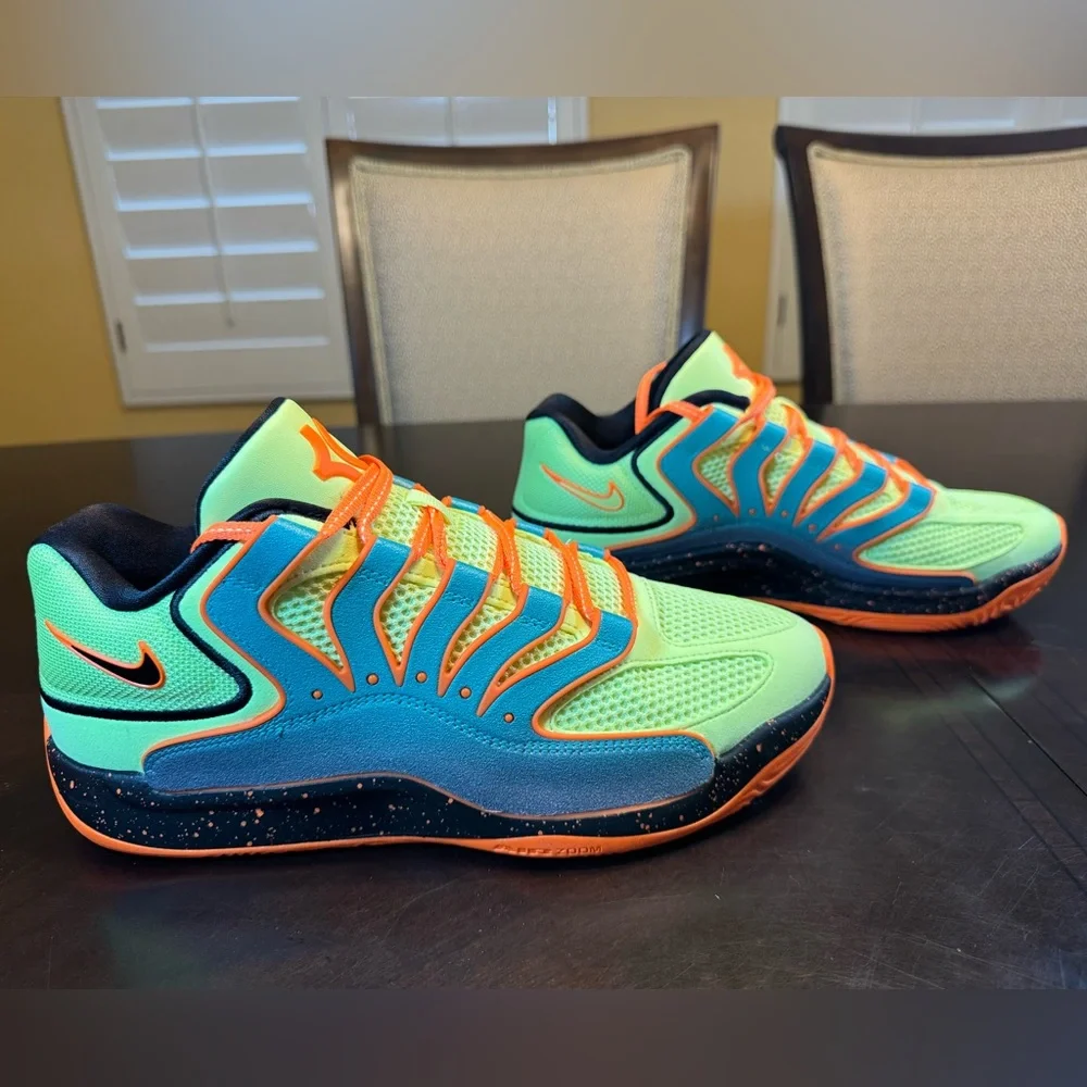 New Nike KD 18 Multicolor Basketball Sneakers Shoes Size US 11